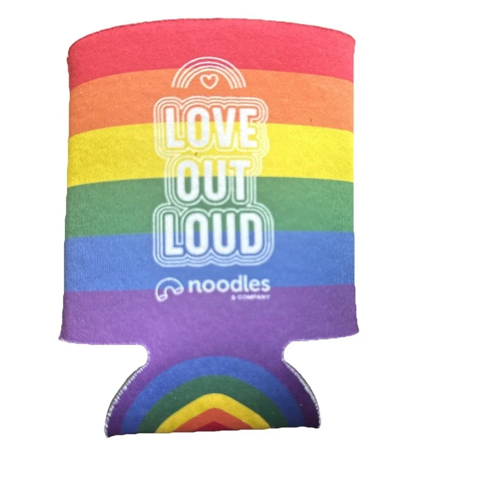 Gay Pride Koozie- 